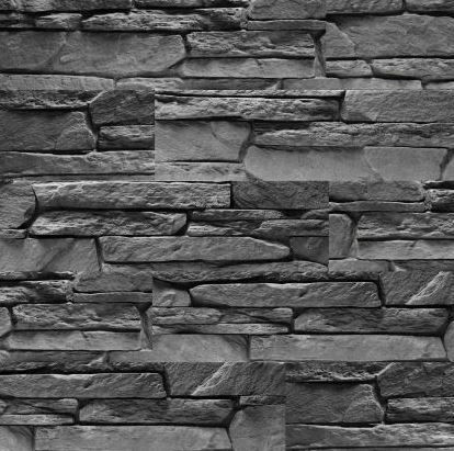External Stone Cladding Highland Graphite The - Slate Wall Cladding Outdoor