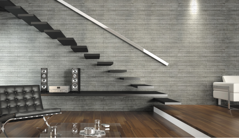 Industrial Concrete - Wall decor Panel, Interior Feature Wall