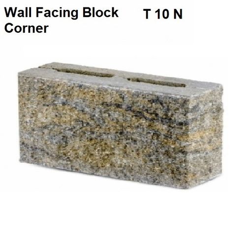 Wall Facing Block T-10N Corner
