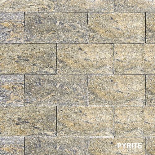Pack of 81 T10 blocks - 6 m2 - Colour Pyrite